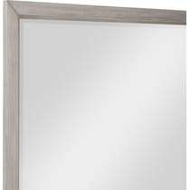 asher gray natural dresser and mirror   