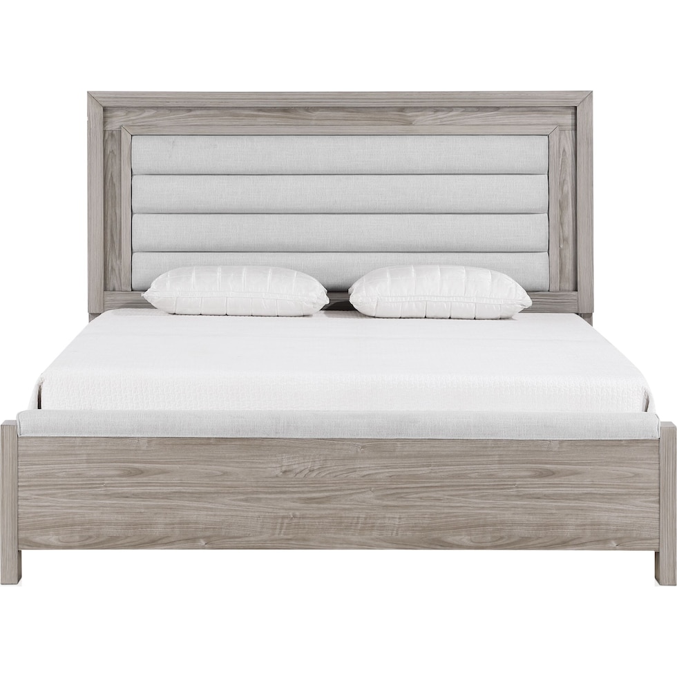 asher gray natural king bed   