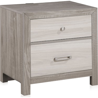 Asher Nightstand with USB Charging