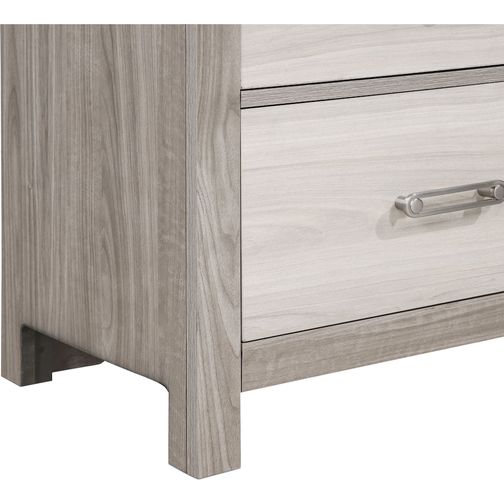 asher gray natural nightstand   