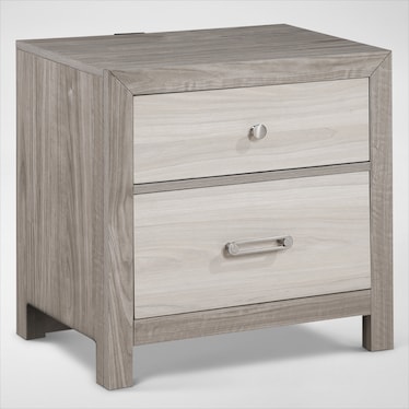 Asher Nightstand with USB Charging