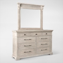 asheville bedroom sandstone dresser and mirror web   