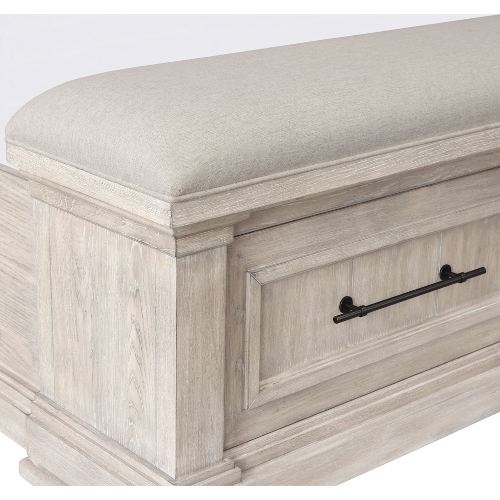 asheville bedroom sandstone king bed   