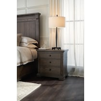 asheville bedroom tobacco nightstand   