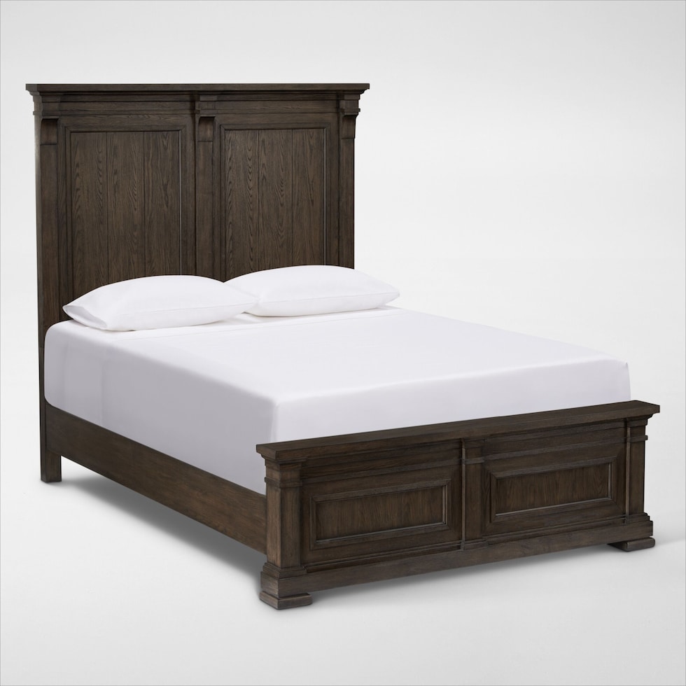 asheville bedroom tobacco queen bed web   