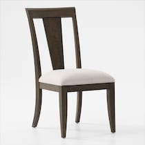 asheville dining dark brown  pc dining room   