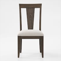 asheville dining dark brown  pc dining room   