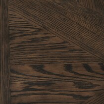 asheville dining dark brown  pc dining room   