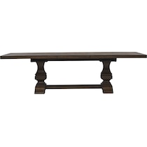 asheville dining dark brown  pc dining room   