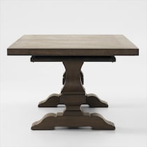 asheville dining dark brown  pc dining room   