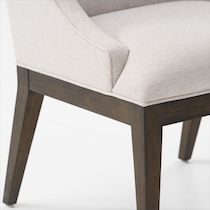 asheville dining dark brown  pc dining room   