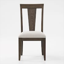 asheville dining dark brown  pc dining room   