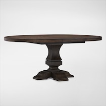 asheville dining dark brown  pc dining room web   