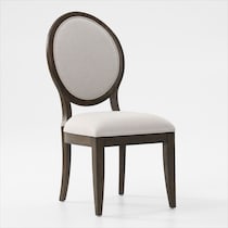 asheville dining dark brown dining chair   