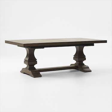 Asheville Rectangle Extendable Dining Table - Tobacco
