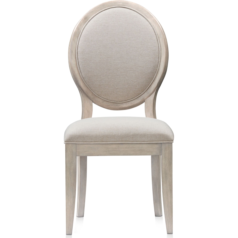 Asheville Round Extendable Dining Table with 6 OvalBack Side Chairs