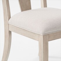 asheville dining light brown dining chair   