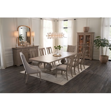 Asheville Rectangle Extendable Dining Table