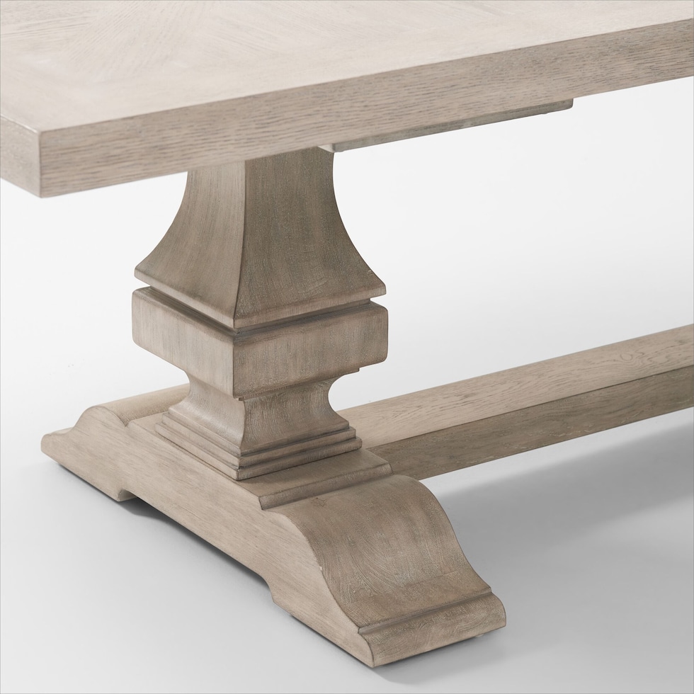 asheville dining light brown dining table   