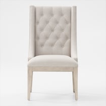 asheville dining light brown host chair   