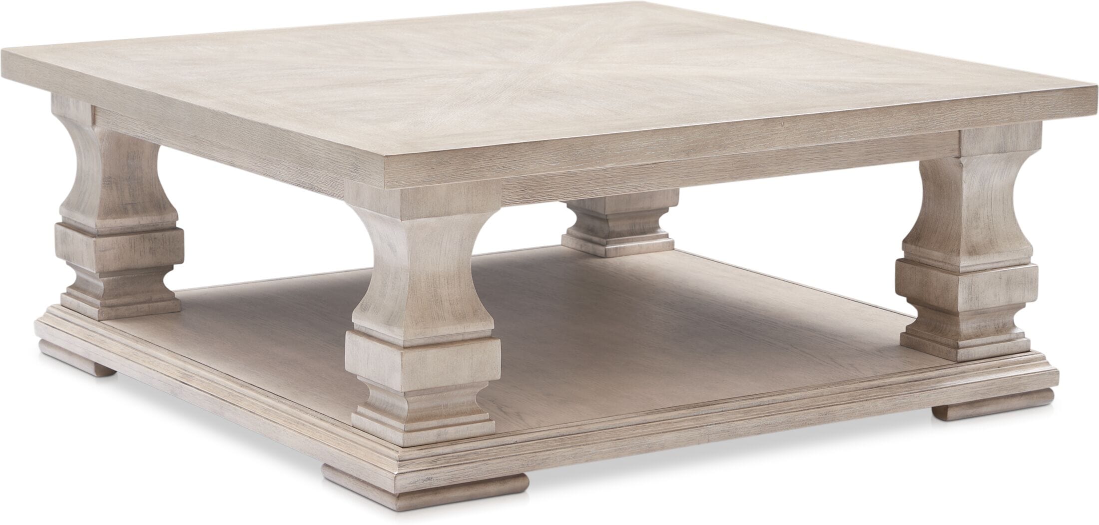 Square coffee table on sale light wood