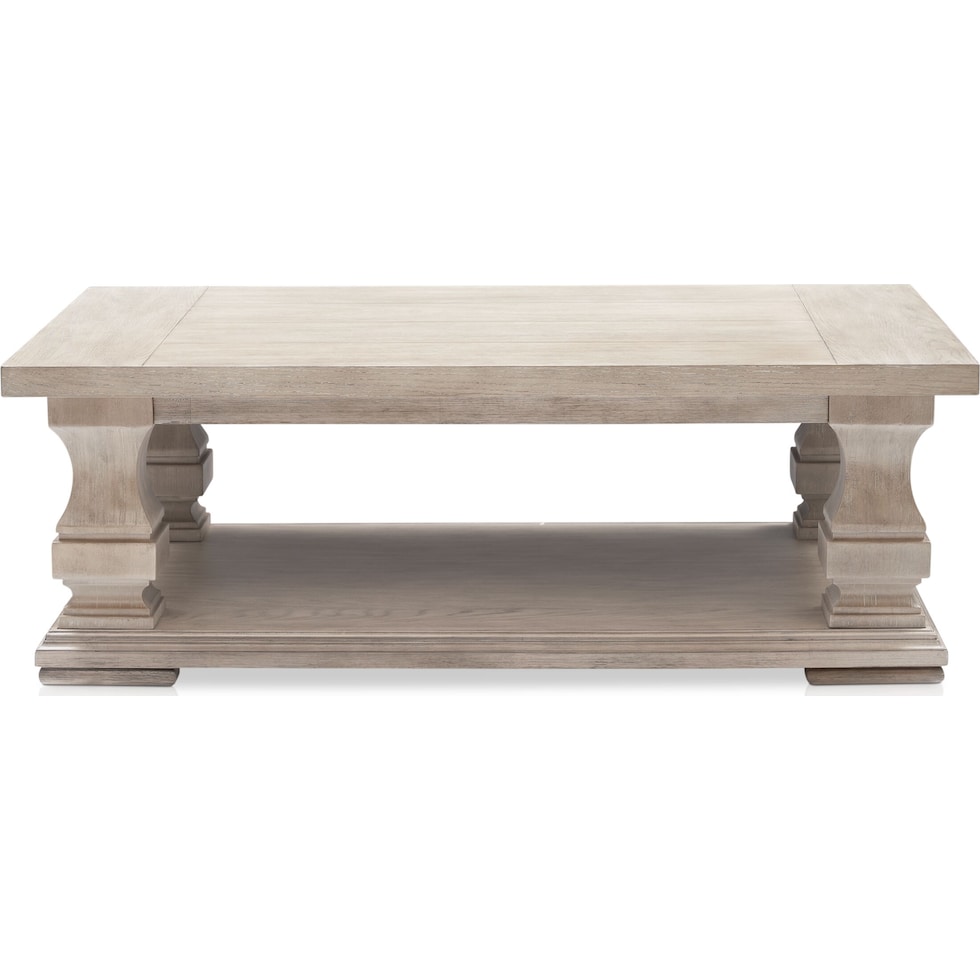 asheville tables light brown coffee table   