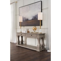 asheville tables light brown sofa table   