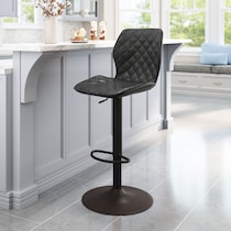 ashford black bar stool   