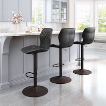 ashford black bar stool   