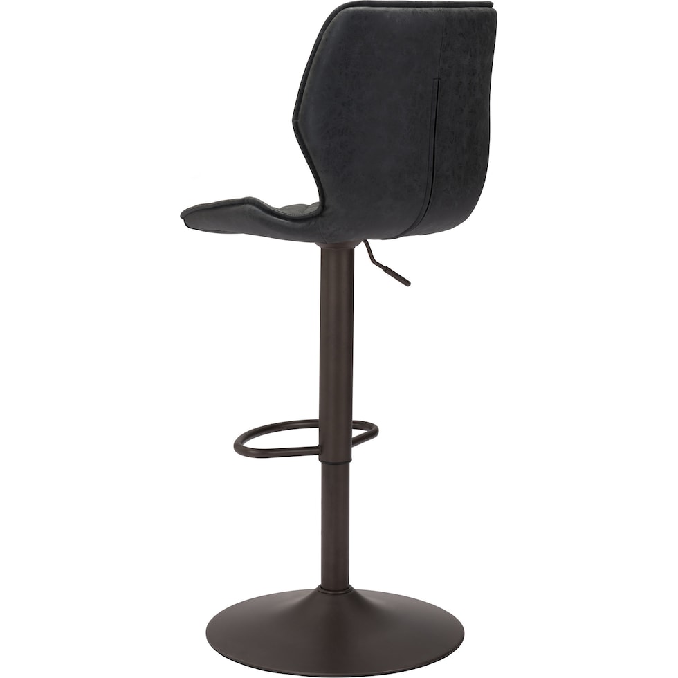 ashford black bar stool   