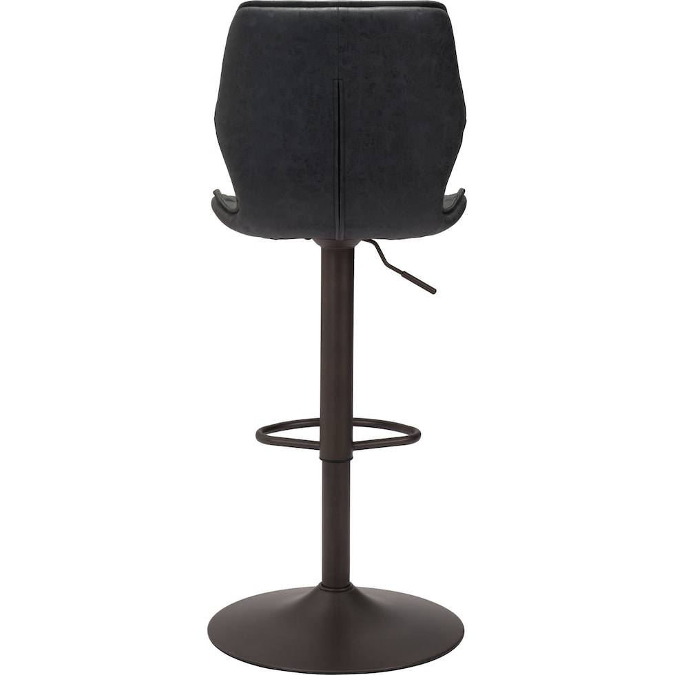 ashford black bar stool   