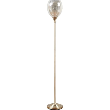 Aster Floor Lamp - Brass