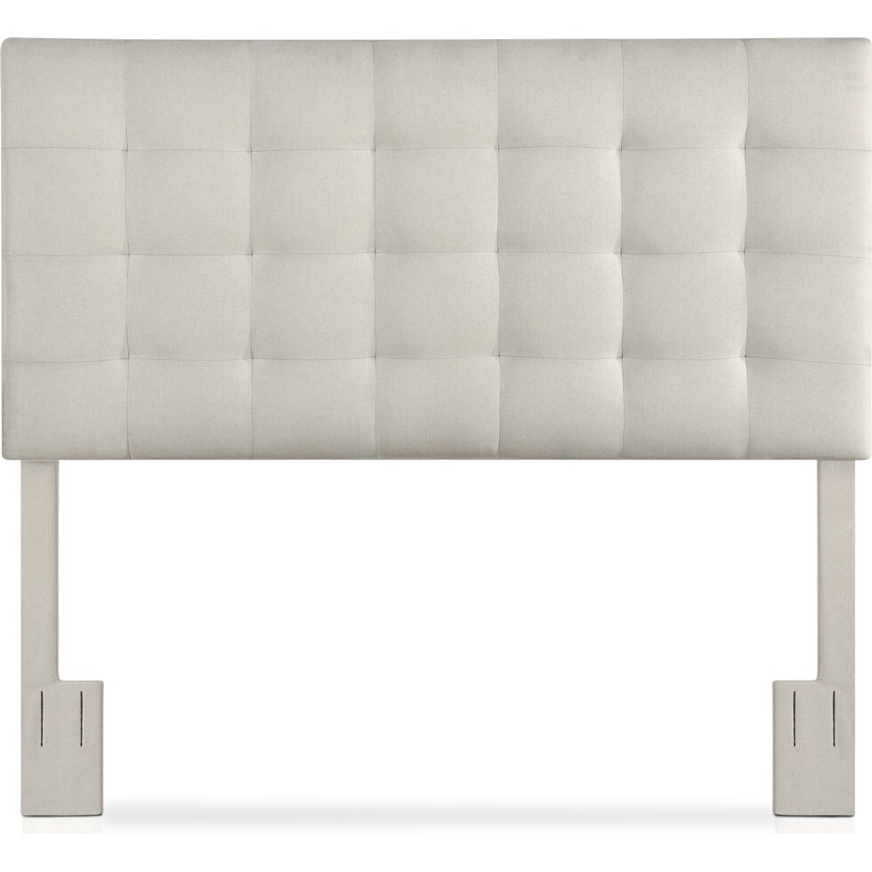 astrid gray full queen headboard   