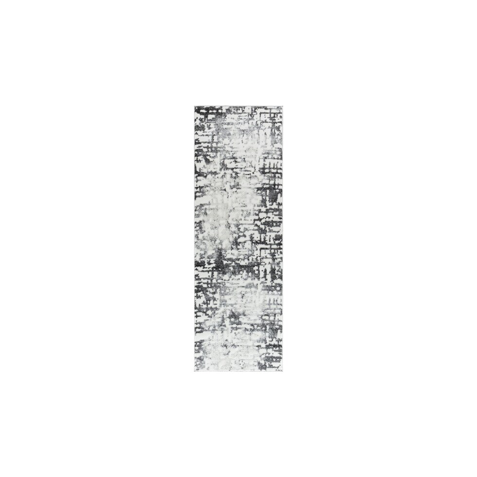 astro gray white area rug  x    