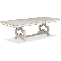 athena dining white dining table   