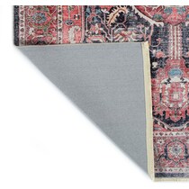 atticus red area rug  x    