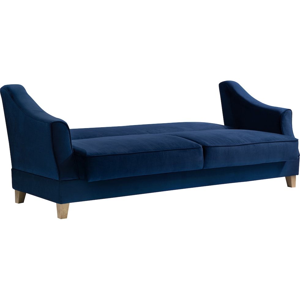 atwell blue sofa bed   