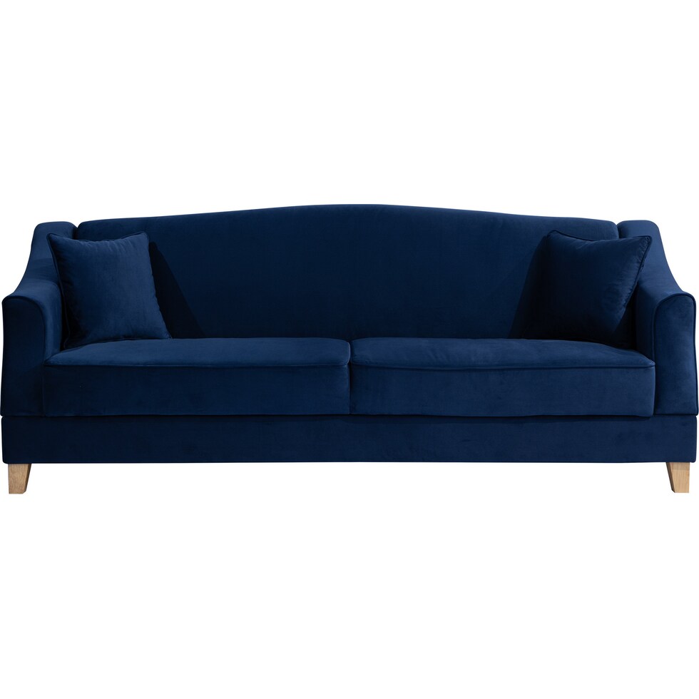 atwell blue sofa bed   
