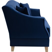 atwell blue sofa bed   