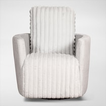 atwell gray swivel chair   