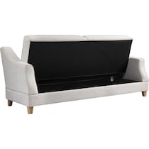 atwell white sofa bed   