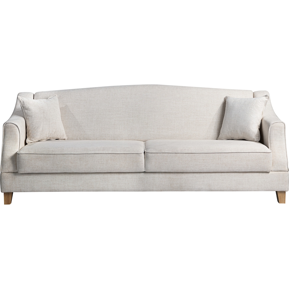 atwell white sofa bed   