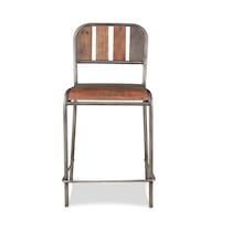 atwood dark brown counter height stool   
