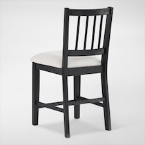 auburn dining black counter height stool   