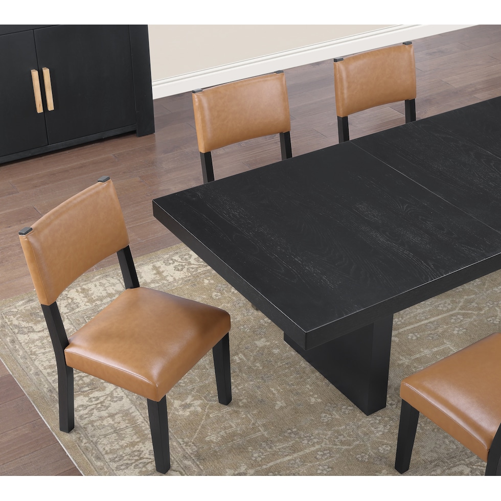 auburn dining black dining chair   