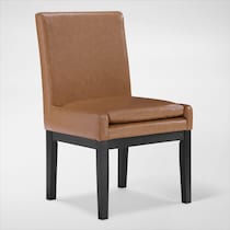 auburn dining black host chair   