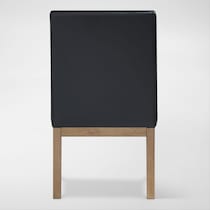 auburn dining black natural legs  pc dining room   