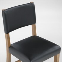 auburn dining black natural legs counter height stool   
