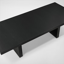 auburn dining light brown black legs  pc dining room   