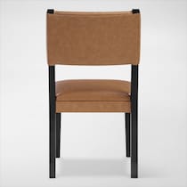 auburn dining light brown black legs  pc dining room   